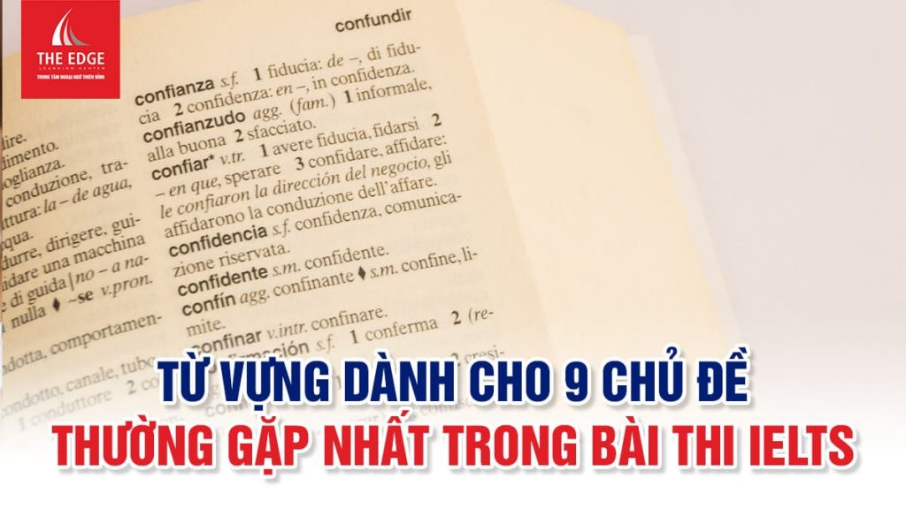 từ vựng IELTS writing theo chủ đề - The Edge Learning Center